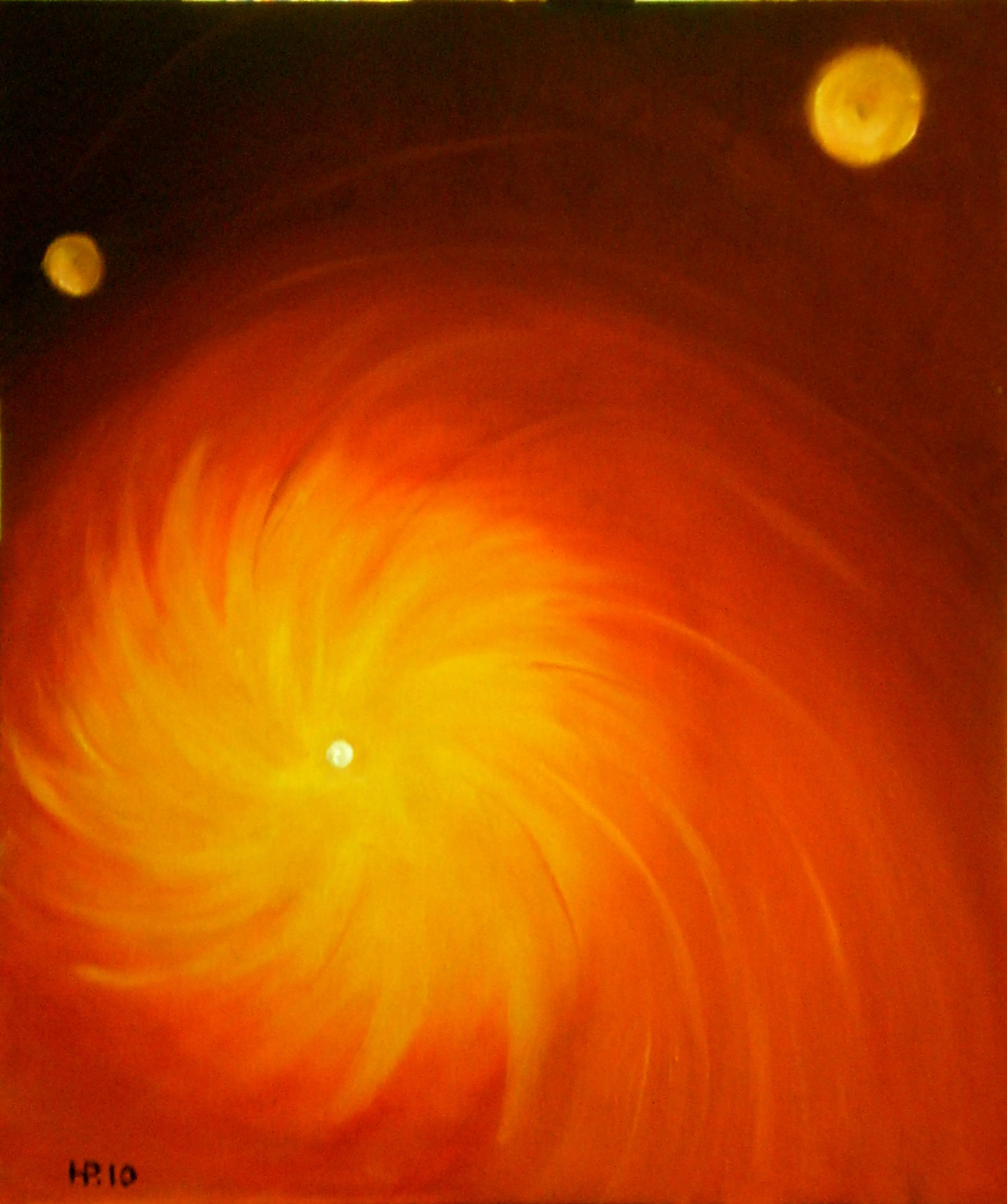 Liebe – Ölbild von Makrobius