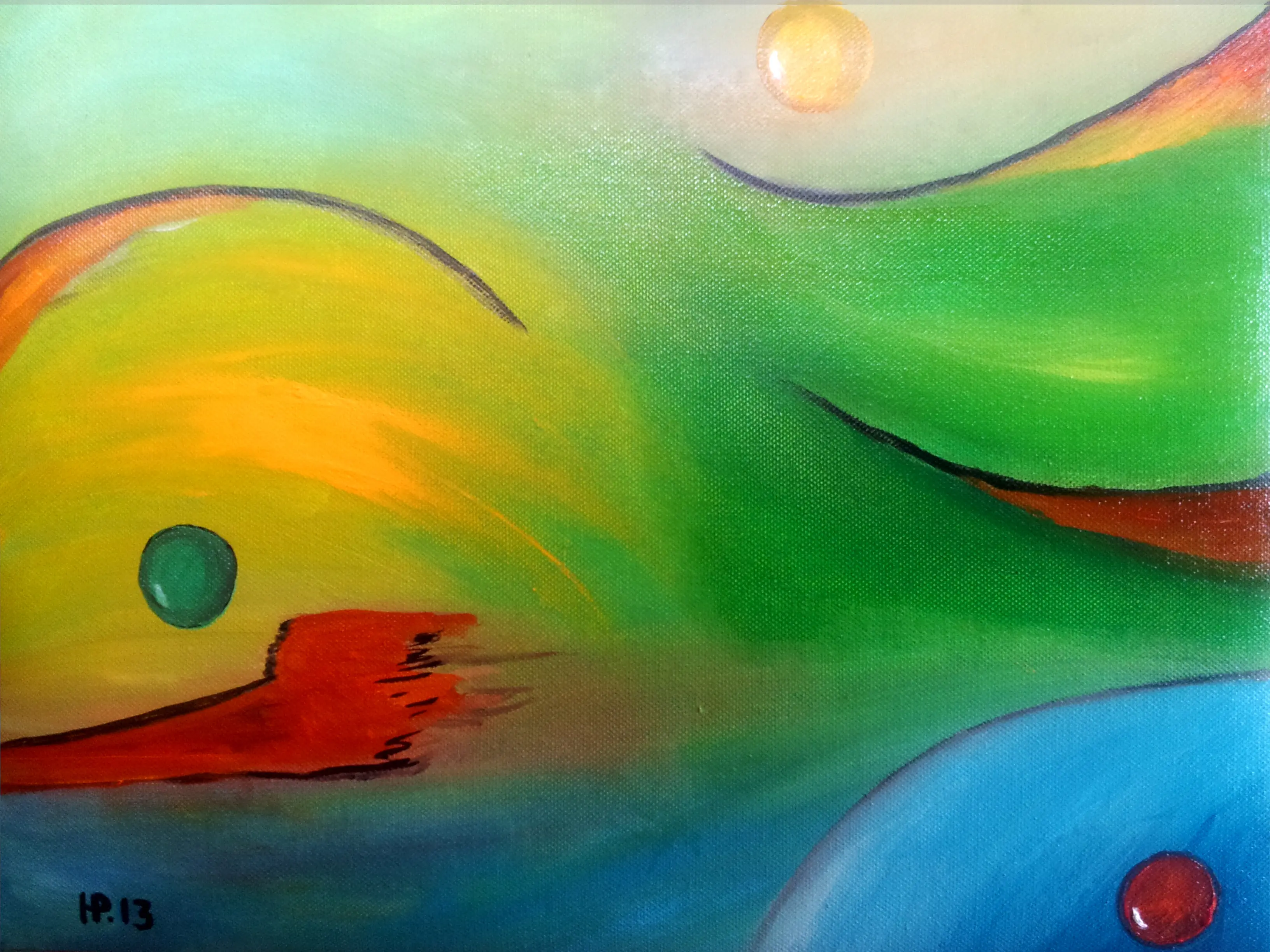 &Ouml;lgem&auml;lde &ndash; abstrakt