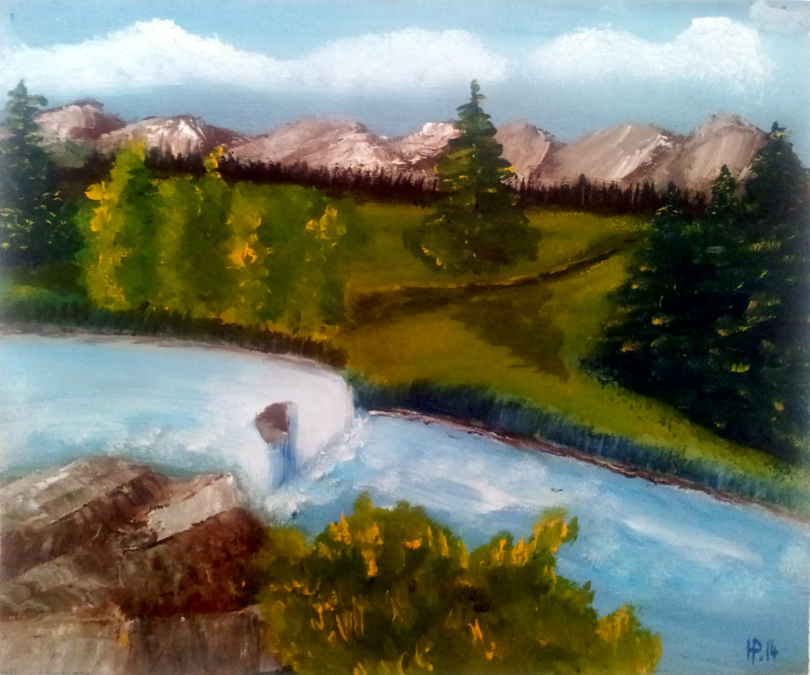 &Ouml;gem&auml;lde &ndash; Landschaften